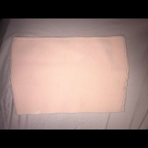 Pink Ribbed Tube Top , NEVER WORN BEFORE
